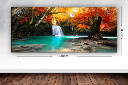 Tablou Canvas World 54 Multicolor, 60 x 140 cm