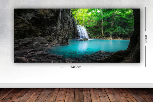 Tablou Canvas World 55 Multicolor, 60 x 140 cm