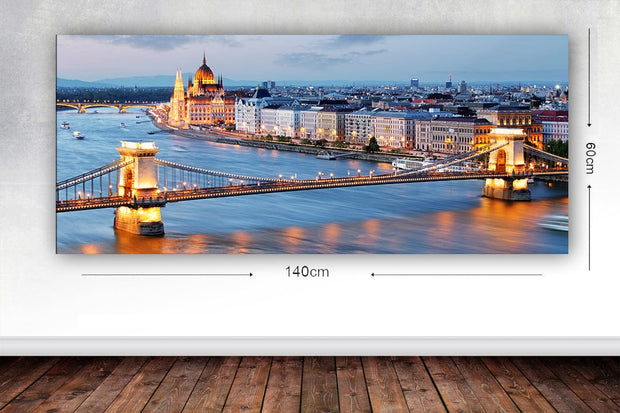 Tablou Canvas World 57 Multicolor, 60 x 140 cm