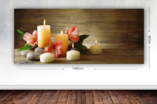 Tablou Canvas World 64 Multicolor, 60 x 140 cm