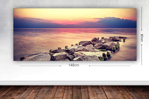 Tablou Canvas World 67 Multicolor, 60 x 140 cm