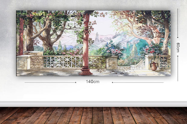 Tablou Canvas World 72 Multicolor, 60 x 140 cm