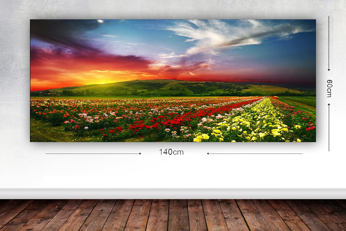 Tablou Canvas World 84 Multicolor, 60 x 140 cm