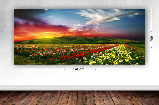 Tablou Canvas World 84 Multicolor, 60 x 140 cm