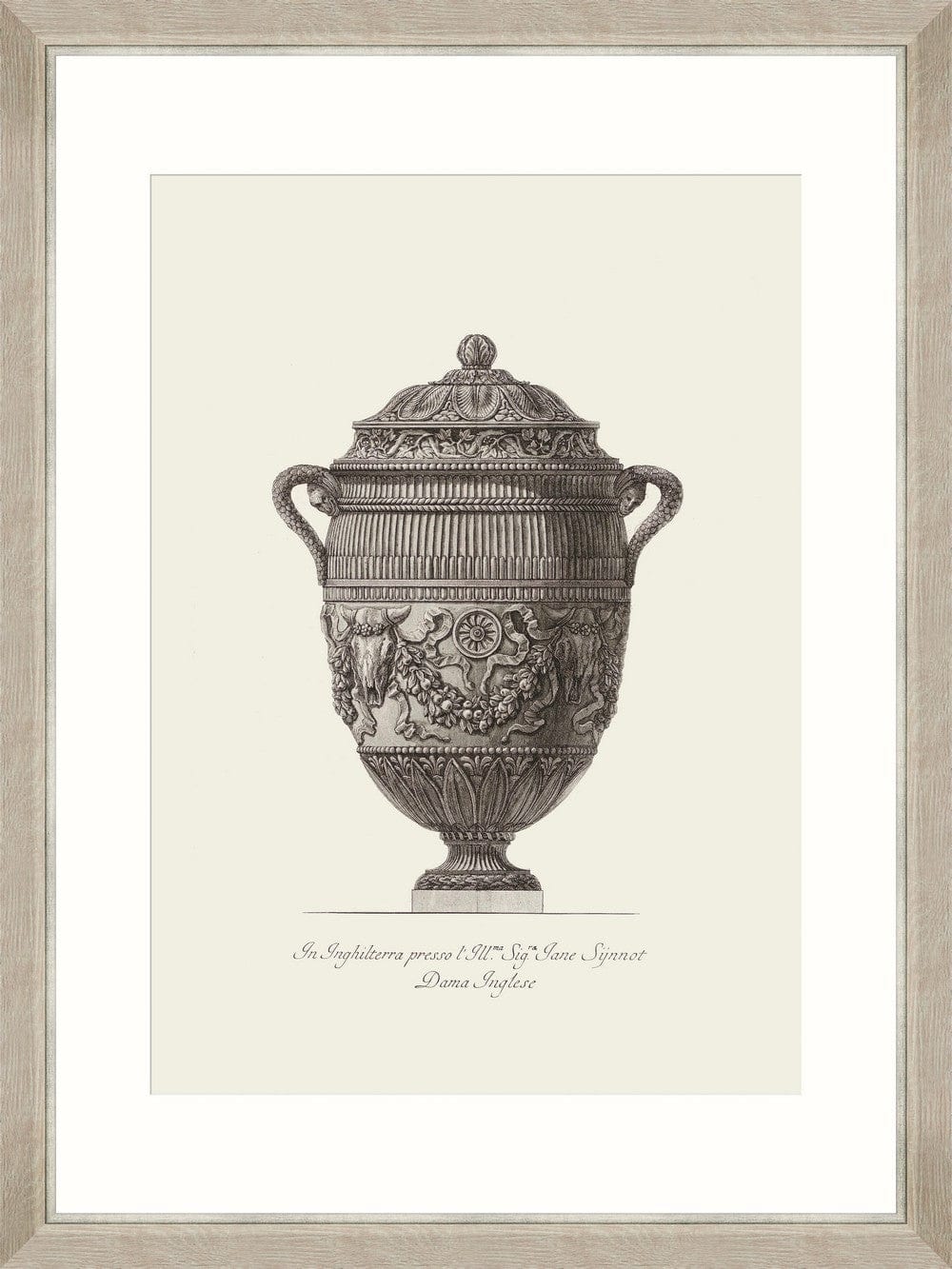 Tablou Framed Art Antique Urn IV