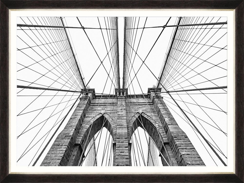 Tablou Framed Art Brooklyn Bridge Detail