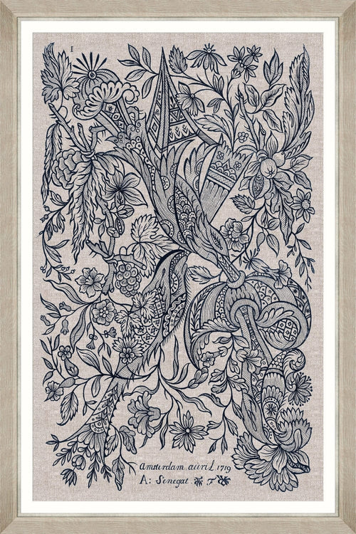 Tablou Framed Art Dutch Embroidery I