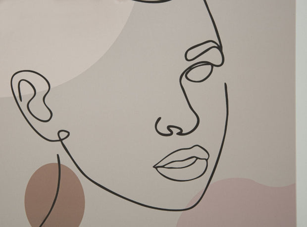 Tablou Framed Art Face -C- Multicolor, 35 x 47 cm (4)