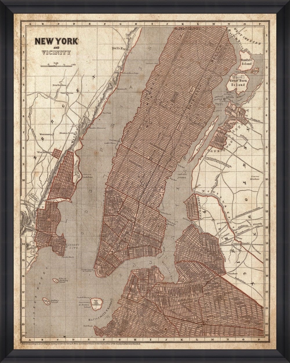 Tablou Framed Art New York Vecinity