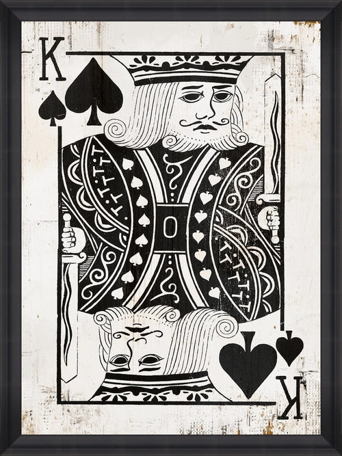 Tablou Framed Art Play Cards IV