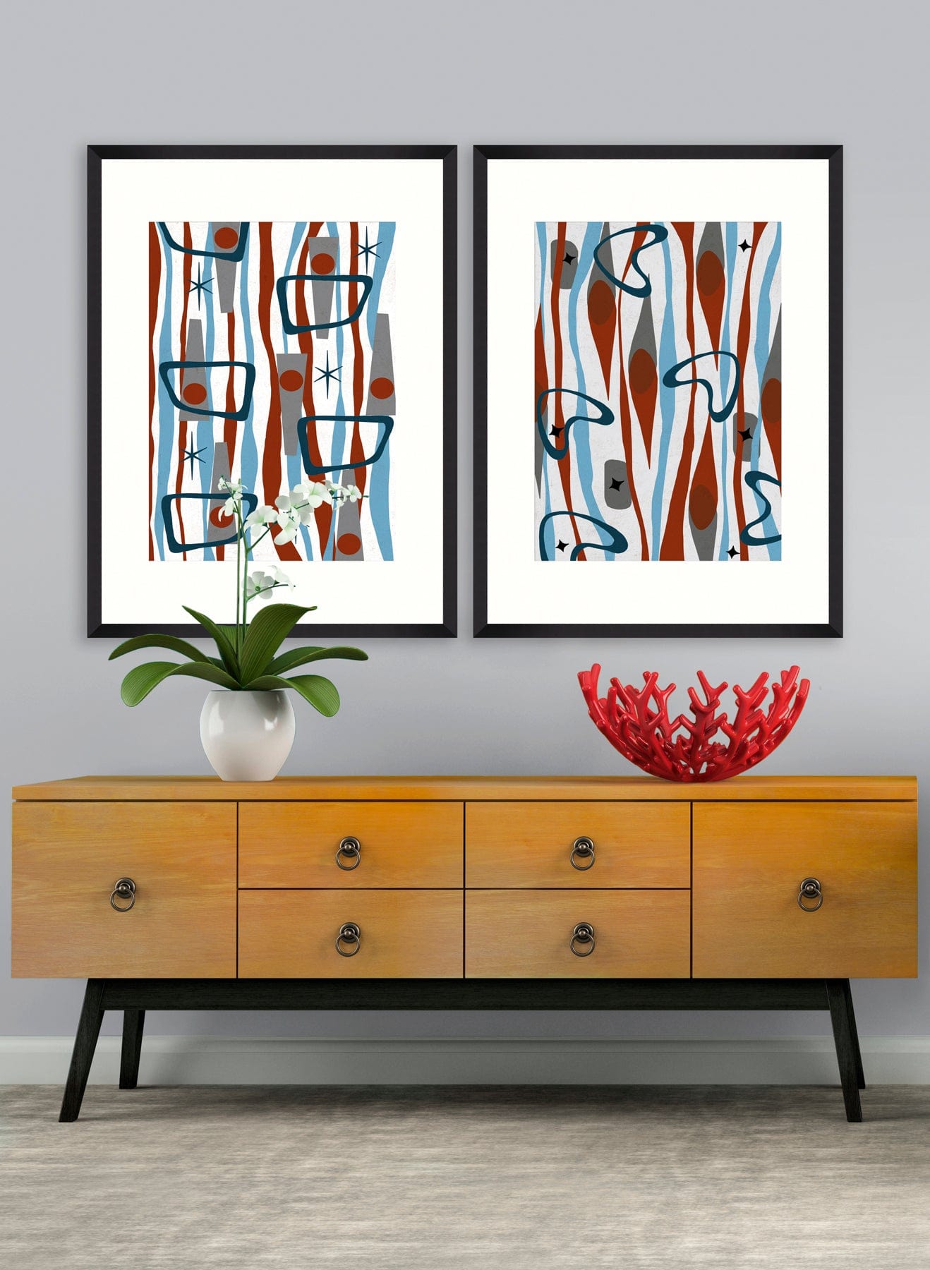 Tablou Framed Art Retro Perspective II (1)