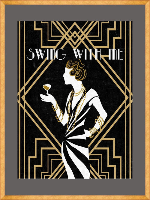 Tablou Framed Art Swing With Me II