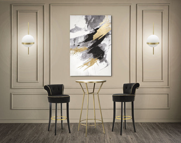 Tablou pictat manual, Bruch Multicolor, 80 x 120 cm (1)