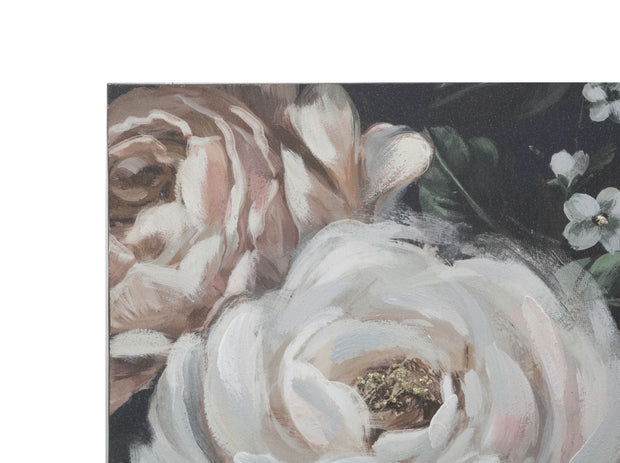 Tablou pictat manual, Dark Red Flowy Multicolor, 120 x 60 cm (4)