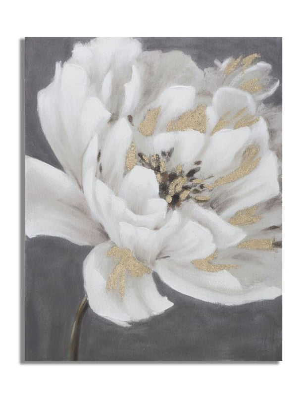Mauro Ferretti Tablou pictat manual, Glam Flower Multicolor, 80 x 100 cm