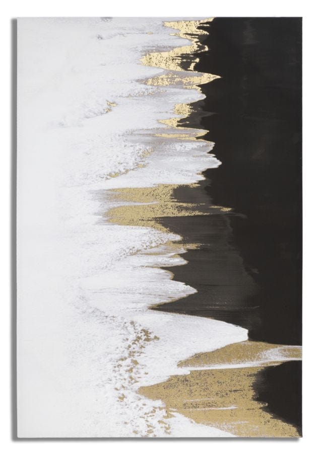 Mauro Ferretti Tablou pictat manual, Halfy Multicolor, 80 x 120 cm