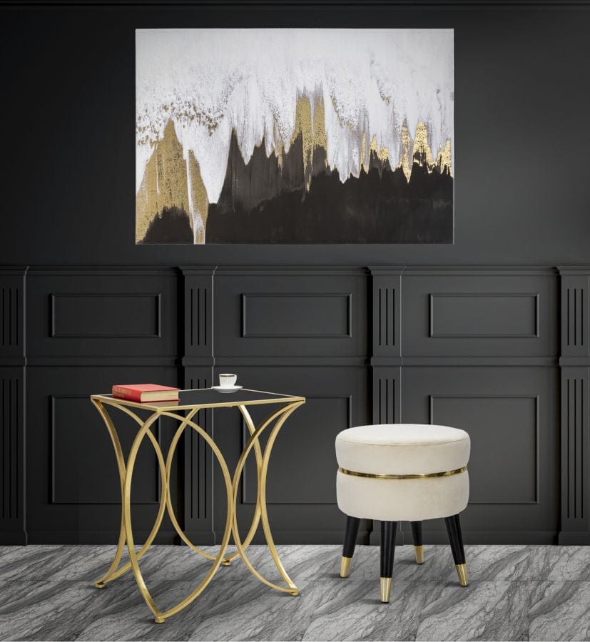 Mauro Ferretti Tablou pictat manual, Halfy Multicolor, 80 x 120 cm