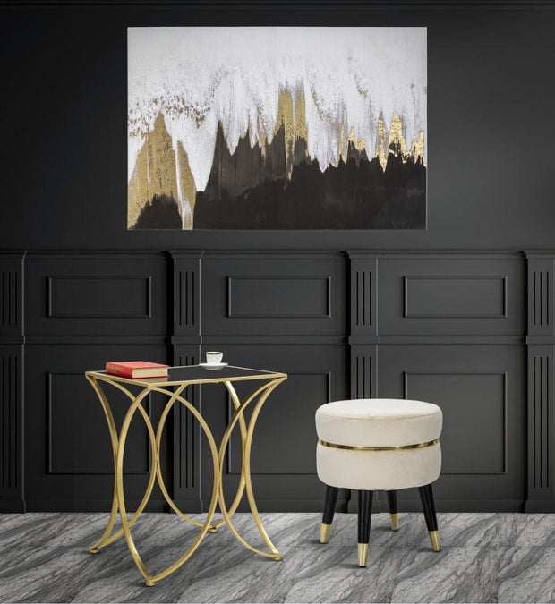 Mauro Ferretti Tablou pictat manual, Halfy Multicolor, 80 x 120 cm