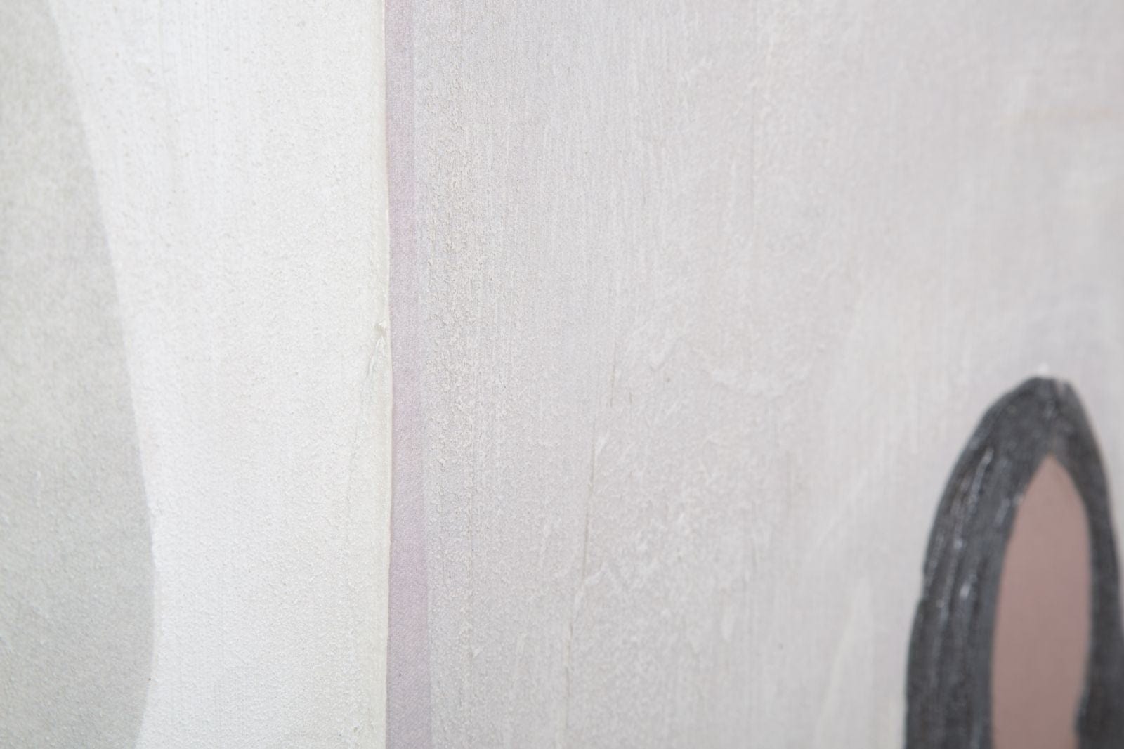 Tablou pictat manual, Lady A Multicolor, 80 x 100 cm (4)