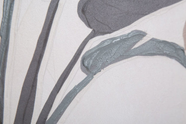 Tablou pictat manual, Lady C Multicolor, 80 x 100 cm (3)