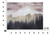 Tablou pictat manual, Pink Mountain Multicolor, 80 x 60 cm (5)