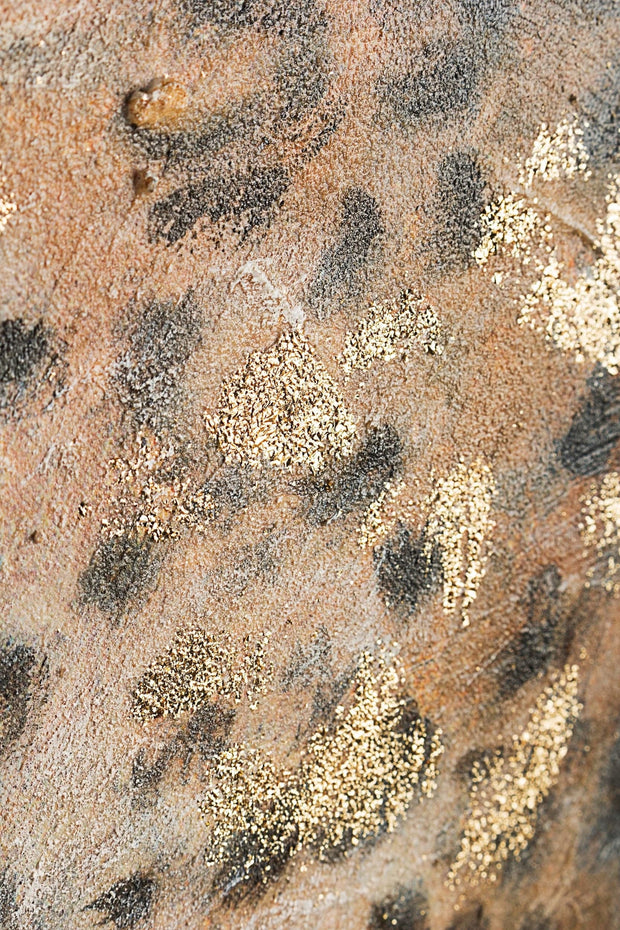 Tablou pictat manual, Village CA80A Leopard Multicolor, 80 x 100 cm (1)