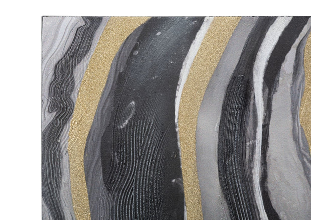 Tablou pictat manual, Werdy Multicolor, 60 x 90 cm (5)