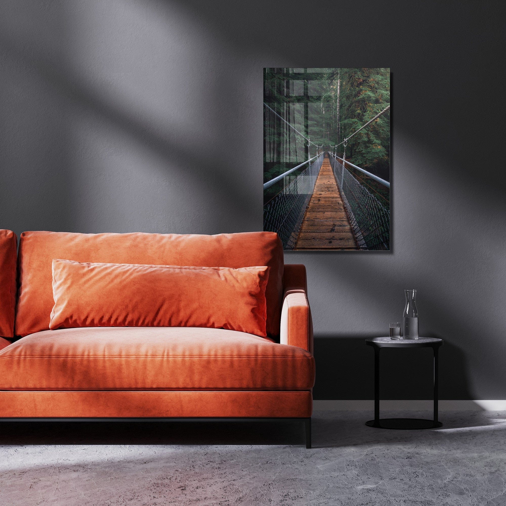 Asir Tablou Sticla Bridge 1157 Multicolor, 30 x 45 cm