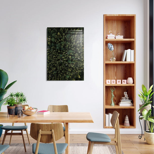 Asir Tablou Sticla Dolan 1163 Verde, 30 x 45 cm