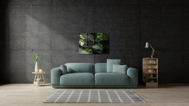 Asir Tablou Sticla Nixon 1120 Verde, 45 x 30 cm