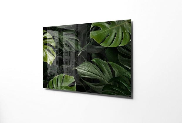 Asir Tablou Sticla Nixon 1120 Verde, 45 x 30 cm