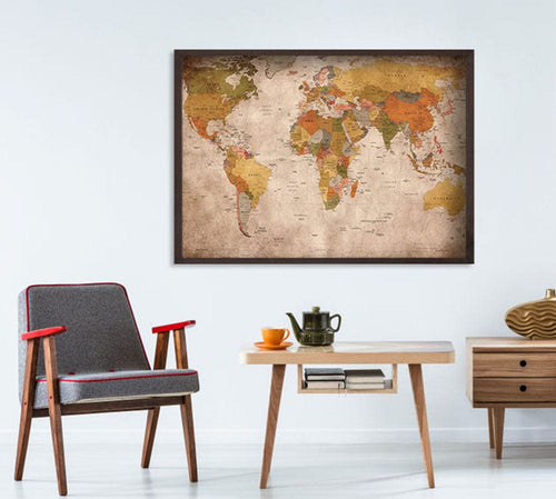 Tablou World 154 Multicolor, 70 x 100 cm