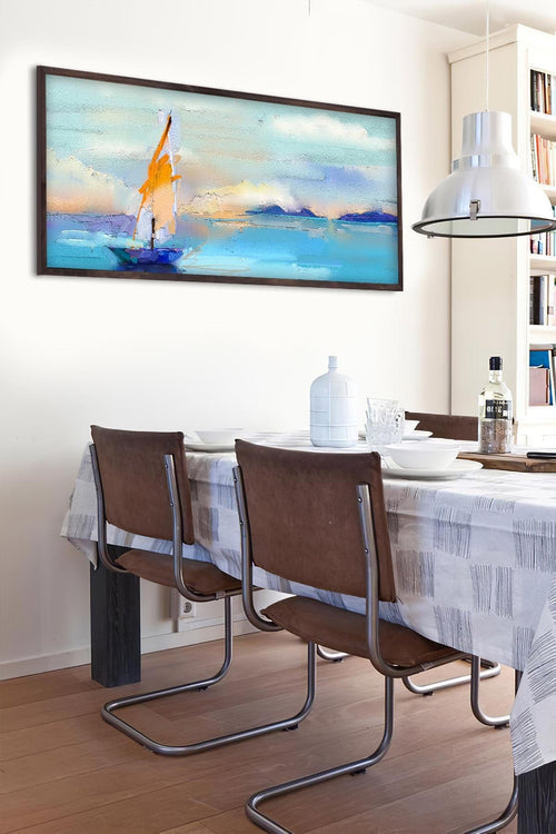 Tablou World 157 Multicolor, 60 x 120 cm