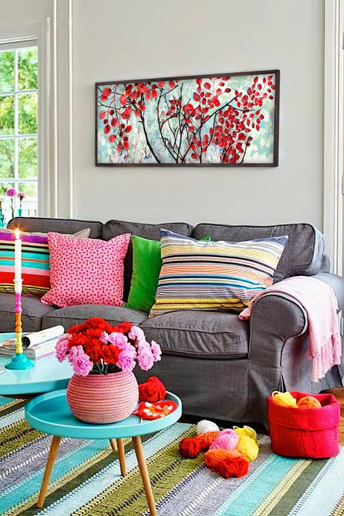 Tablou World 159 Multicolor, 60 x 120 cm