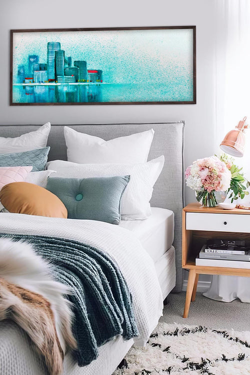 Tablou World 160 Multicolor, 60 x 120 cm