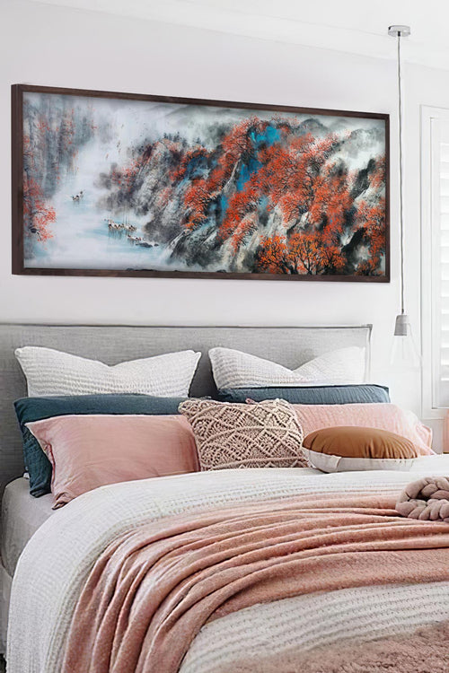 Tablou World 161 Multicolor, 60 x 120 cm