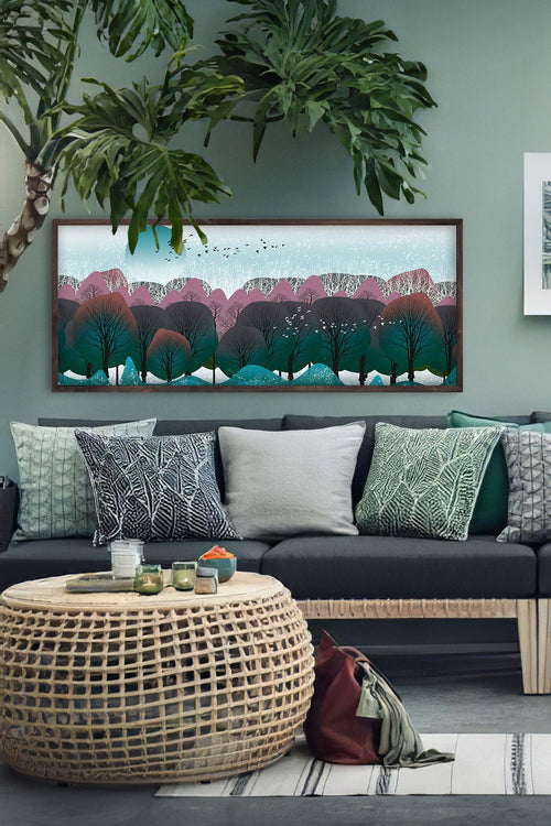 Oyo Tablou World 162 Multicolor, 60 x 120 cm