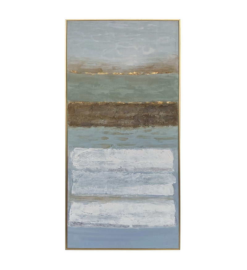 Tablou Canvas Berna Prairie Multicolor, 75 x 150 cm