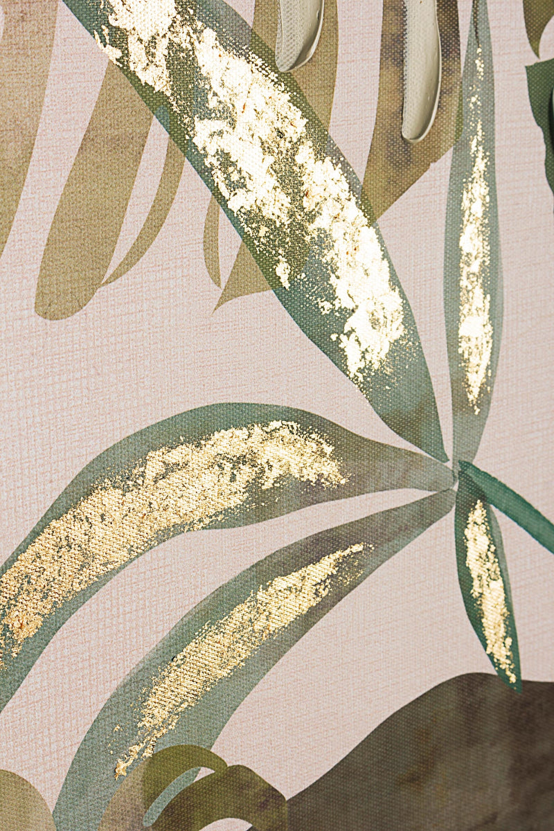 Tablou Canvas Bold 30712 Jungle Verde / Auriu, 62 x 92 cm (4)