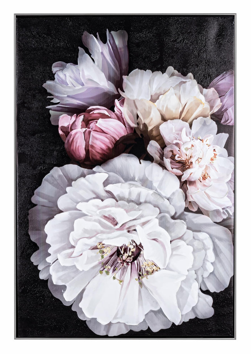 Tablou Canvas Crown V088-1 Blooming Flowers Multicolor, 122,5 x 82,5 cm