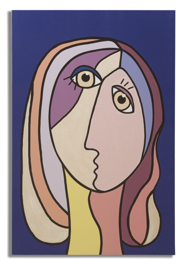 Tablou Canvas Double Face Large -B- Multicolor, 80 x 120 cm