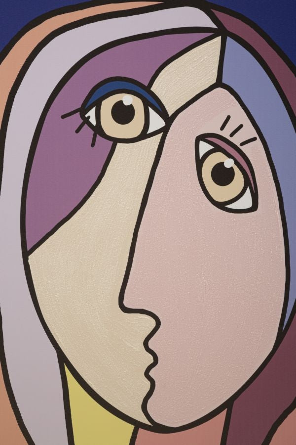 Tablou Canvas Double Face Large -B- Multicolor, 80 x 120 cm (2)