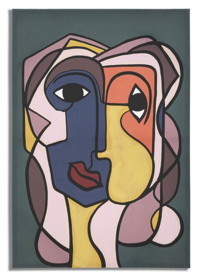 Tablou Canvas Double Face Multicolor, 60 x 90 cm