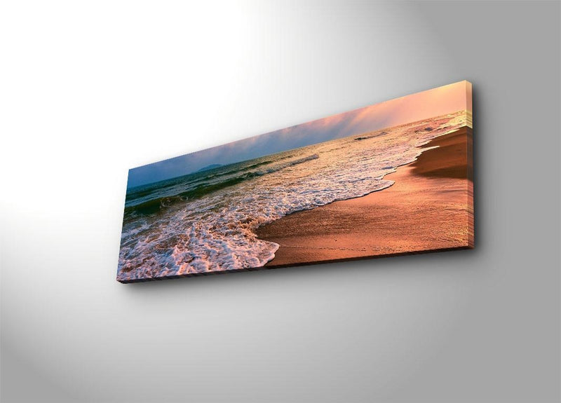 Tablou Canvas Led Beach 3090İACT-72 Multicolor, 90 x 30 cm (3)