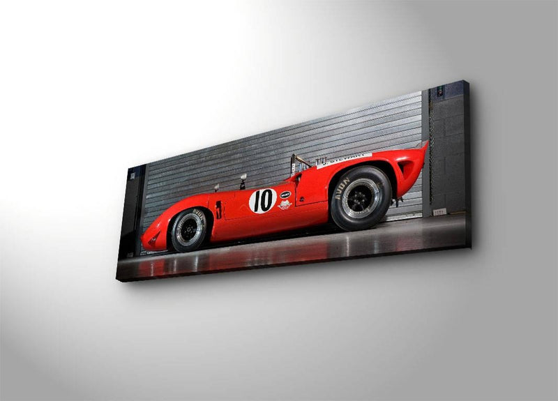 Tablou Canvas Led, Racing Car 3090DACT-27 Multicolor, 90 x 30 cm (3)