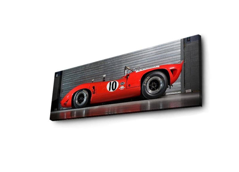 Tablou Canvas Led, Racing Car 3090DACT-27 Multicolor, 90 x 30 cm (4)