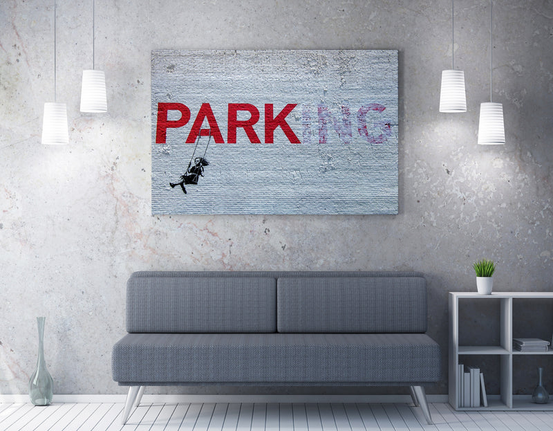 Tablou Canvas Parking WY38 Multicolor, 70 x 50 cm