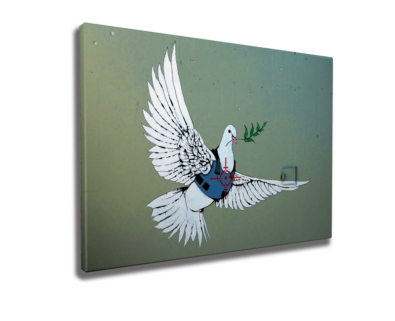 Tablou Canvas Peace Dove WY15 Multicolor, 100 x 70 cm (2)