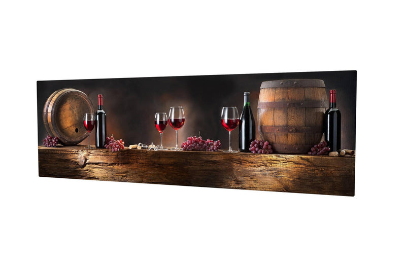 Tablou Canvas Picsie Wine PC010 Multicolor, 80 x 30 cm (2)