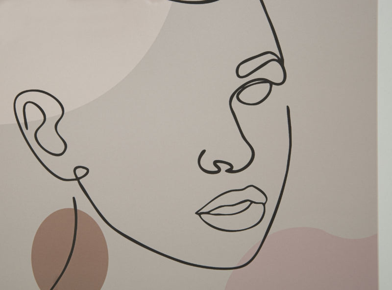 Tablou Framed Art Face -C- Multicolor, 35 x 47 cm (4)